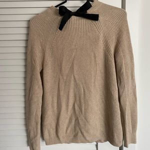 J.Crew bow sweater